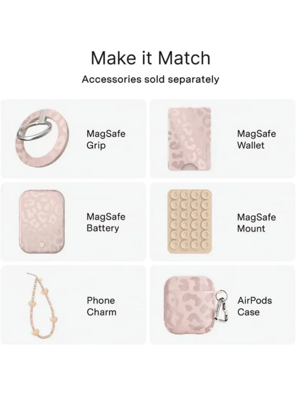 Stylish Nude Leopard iPhone 17 Pro Case | MagSafe Compatible | 10ft Drop Tested